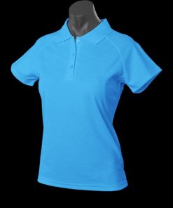 Women's Keira Polo - 8, Pacific Blue