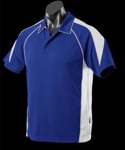 Kids' Premier Polo - 16, Royal/White