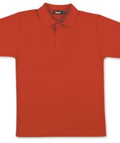 Kids' School Polo - 16, Red